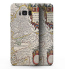 The European Map of Royalty  - Samsung Galaxy S8 Full-Body Skin Kit