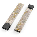 The European Map of Royalty  - Premium Decal Protective Skin-Wrap Sticker compatible with the Juul Labs vaping device