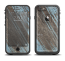 The Faded Blue Paint on Wood Apple iPhone 6/6s LifeProof Fre Case Skin Set