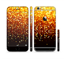 The Faded Gold Glimmer Sectioned Skin Series for the Apple iPhone 6s Plus