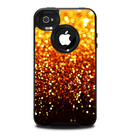 The Faded Gold Glimmer Skin for the iPhone 4-4s OtterBox Commuter Case