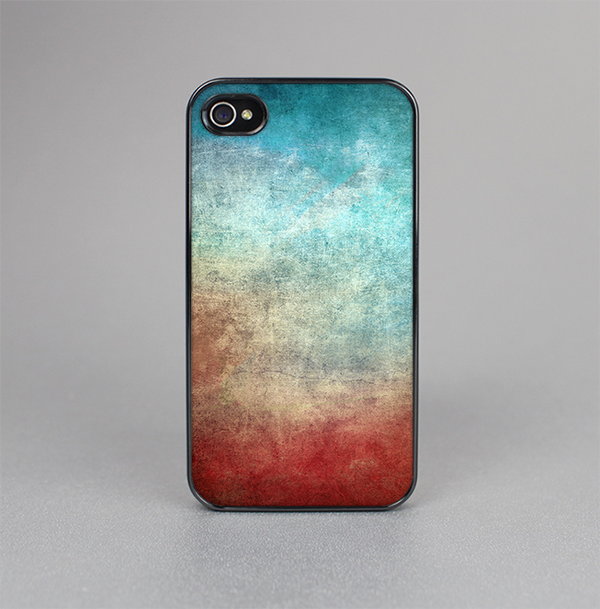 The Faded Grunge Color Surface Extract Skin-Sert for the Apple iPhone 4-4s Skin-Sert Case