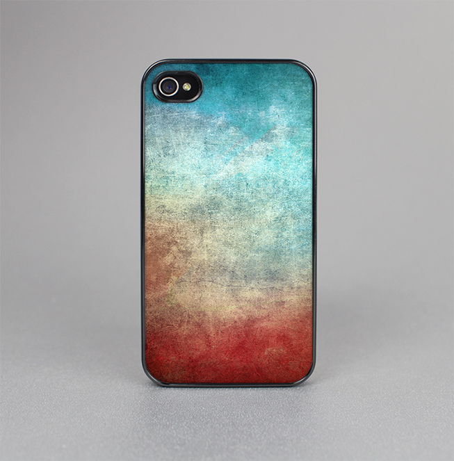 The Faded Grunge Color Surface Extract Skin-Sert for the Apple iPhone 4-4s Skin-Sert Case