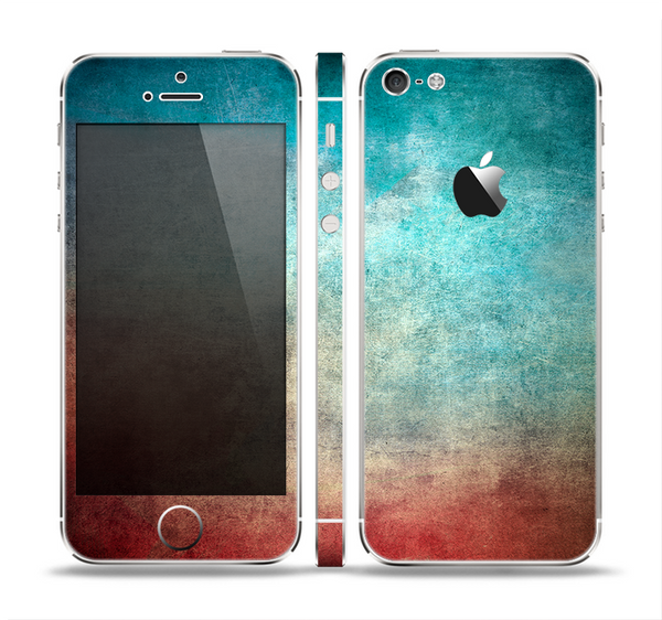 The Faded Grunge Color Surface Extract Skin Set for the Apple iPhone 5