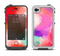 The Faded Neon Painted Hearts Apple iPhone 4-4s LifeProof Fre Case Skin Set