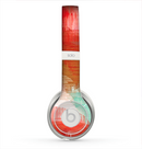 The Faded Neon Painted Hearts Skin for the Beats by Dre Solo 2 Headphones