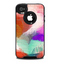 The Faded Neon Painted Hearts Skin for the iPhone 4-4s OtterBox Commuter Case