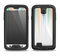 The Faded Pastel Color-Stripes Samsung Galaxy S4 LifeProof Nuud Case Skin Set