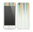 The Faded Pastel Color-Stripes Skin for the Apple iPhone 5s