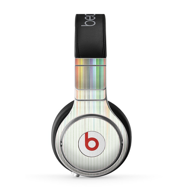 The Faded Pastel Color-Stripes Skin for the Beats by Dre Pro Headphones
