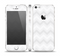 The Faded White Zigzag Chevron Pattern Skin Set for the Apple iPhone 5