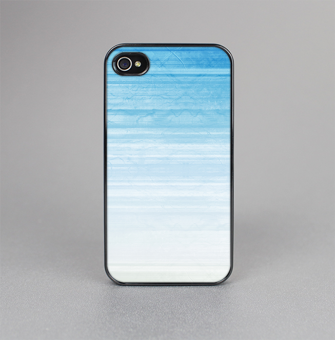 The Fading Light Blue Streaks Skin-Sert for the Apple iPhone 4-4s Skin-Sert Case