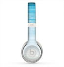 The Fading Light Blue Streaks Skin for the Beats by Dre Solo 2 Headphones