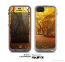 The Fall Back Road Skin for the Apple iPhone 5c LifeProof Case