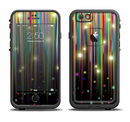 The Falling Neon Color Strips Apple iPhone 6/6s LifeProof Fre Case Skin Set