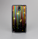 The Falling Neon Color Strips Skin-Sert Case for the Samsung Galaxy Note 3