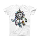 The Fancy Dreamcatcher ink-Fuzed Front Spot Graphic Unisex Soft-Fitted Tee Shirt