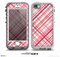 The Fancy Pink Vintage Plaid Skin for the iPhone 5-5s NUUD LifeProof Case