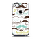 The Fashion Mustache Variety On White Skin for the iPhone 5c OtterBox Commuter Case
