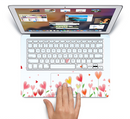 The Field of Blooming Hearts Skin Set for the Apple MacBook Pro 15" with Retina Display