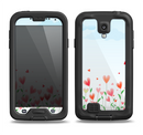 The Field of Blooming Hearts Samsung Galaxy S4 LifeProof Nuud Case Skin Set