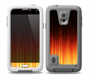 The Fiery Glowing Gradient Stripes Skin for the Samsung Galaxy S5 frē LifeProof Case