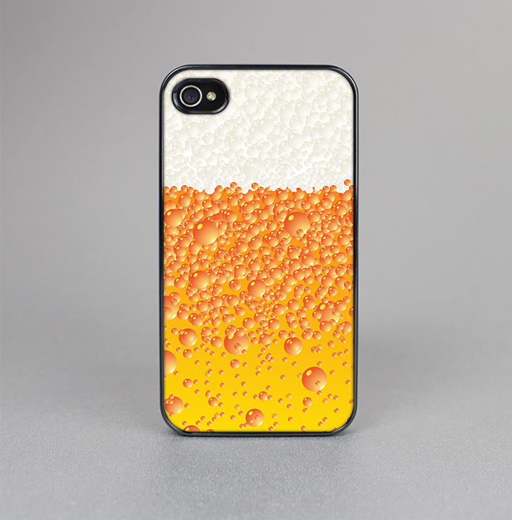 The Fizzy Cold Beer Skin-Sert for the Apple iPhone 4-4s Skin-Sert Case