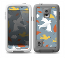 The Flying Vector Birds Pattern Skin for the Samsung Galaxy S5 frē LifeProof Case
