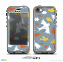The Flying Vector Birds Pattern Skin for the iPhone 5c nüüd LifeProof Case