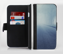 The Foggy Back Road Ink-Fuzed Leather Folding Wallet Credit-Card Case for the Apple iPhone 6/6s, 6/6s Plus, 5/5s and 5c