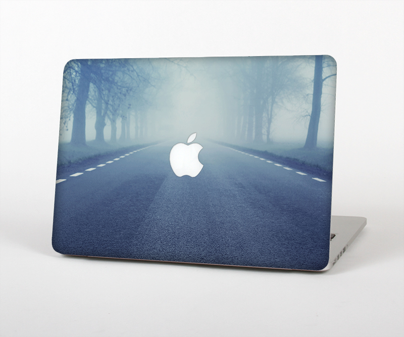 The Foggy Back Road Skin Set for the Apple MacBook Pro 15" with Retina Display