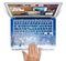 The Frozen Snowfall Pond Skin Set for the Apple MacBook Pro 15" with Retina Display