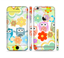 The Fun-Colored Cartoon Owls Sectioned Skin Series for the Apple iPhone 6s Plus