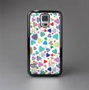 The Fun-Colored Pattern Hearts Skin-Sert Case for the Samsung Galaxy S5