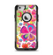 The Fun Colored Vector Flower Petals Apple iPhone 6 Otterbox Commuter Case Skin Set
