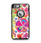The Fun Colored Vector Flower Petals Apple iPhone 6 Otterbox Defender Case Skin Set