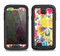 The Fun Colored Vector Flower Petals Samsung Galaxy S4 LifeProof Fre Case Skin Set
