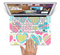 The Fun Colored Vector Pattern Hearts Skin Set for the Apple MacBook Air 13"