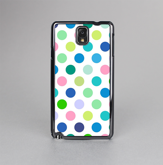 The Fun Colored Vector Polka Dots Skin-Sert Case for the Samsung Galaxy Note 3