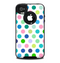 The Fun Colored Vector Polka Dots Skin for the iPhone 4-4s OtterBox Commuter Case