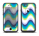 The Fun Colored Vector Sharp Swirly Pattern Apple iPhone 6/6s Plus LifeProof Fre Case Skin Set