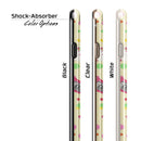 The Fun Colorful Gumball Machine Pattern iPhone 6/6s or 6/6s Plus 2-Piece Hybrid INK-Fuzed Case