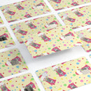 The Fun Colorful Gumball Machine Pattern - Premium Protective Decal Skin-Kit for the Apple Credit Card