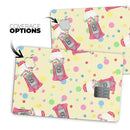 The Fun Colorful Gumball Machine Pattern - Premium Protective Decal Skin-Kit for the Apple Credit Card