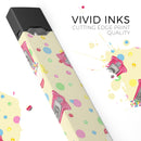The Fun Colorful Gumball Machine Pattern - Premium Decal Protective Skin-Wrap Sticker compatible with the Juul Labs vaping device