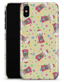 The Fun Colorful Gumball Machine Pattern - iPhone X Clipit Case