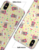 The Fun Colorful Gumball Machine Pattern - iPhone X Clipit Case