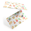 The Fun Fries,Pizza,Dogs, and Icecream - Premium Protective Decal Skin-Kit for the Apple Credit Card