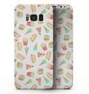 The Fun Fries,Pizza,Dogs, and Icecream - Samsung Galaxy S8 Full-Body Skin Kit