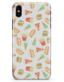 The Fun Fries,Pizza,Dogs, and Icecream - iPhone X Clipit Case